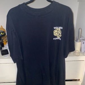 Black wolves forever shirt